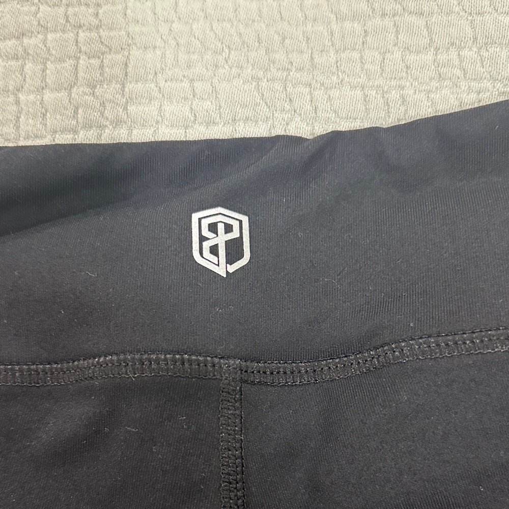 Born Primitive Women's Classic Black Booty Athletic Shorts 3” inseam - Picture 8 of 9